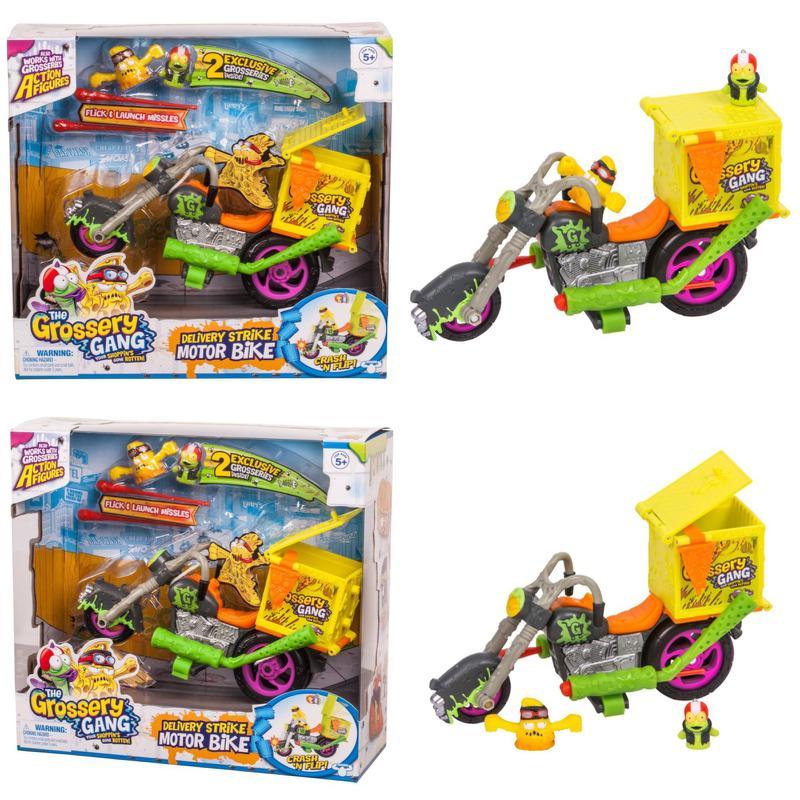 grossery gang delivery strike motorbike